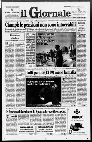 Il giornale : quotidiano del mattino